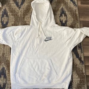 Nike X supreme collaboration hoodie.
